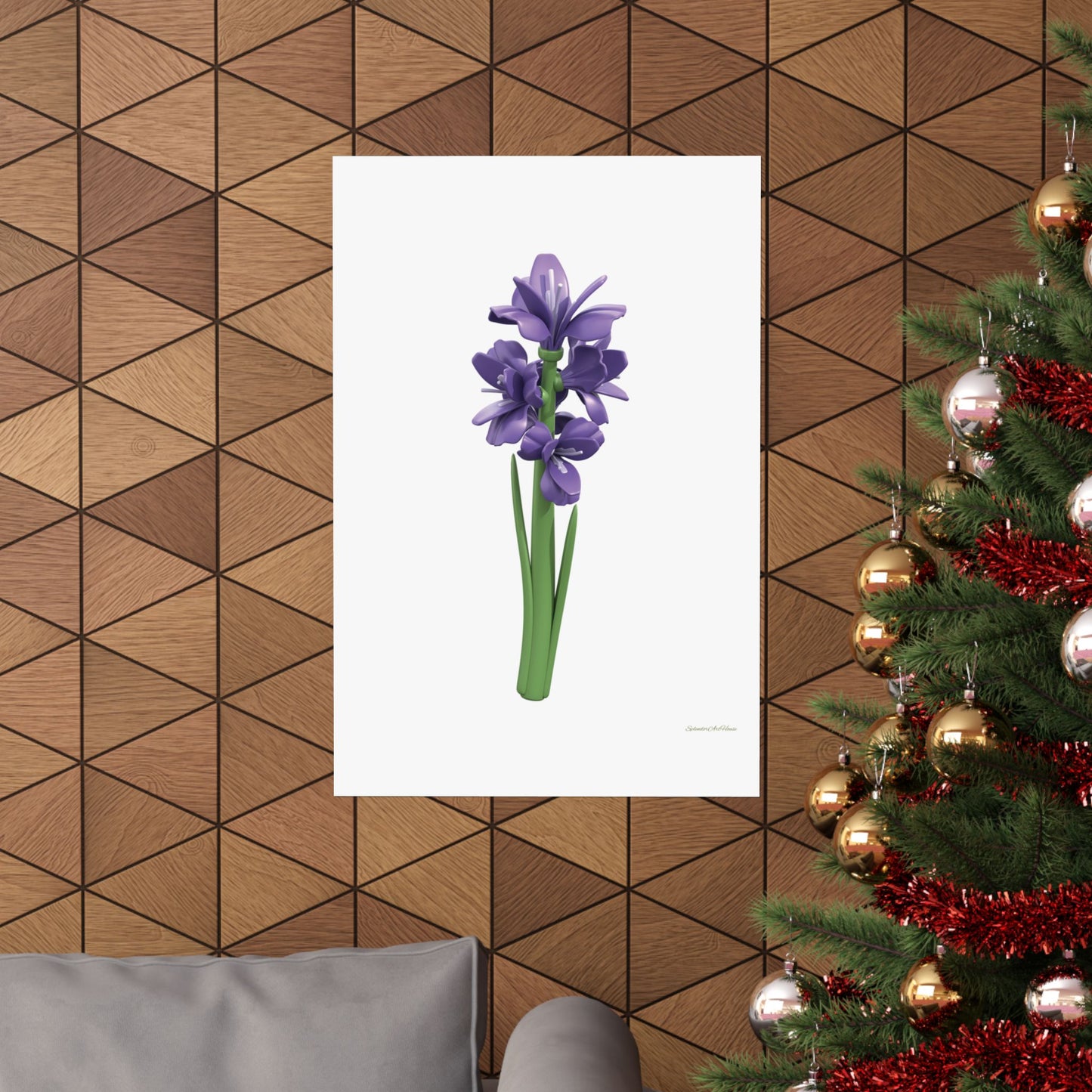 Floral, Matte Vertical Poster
