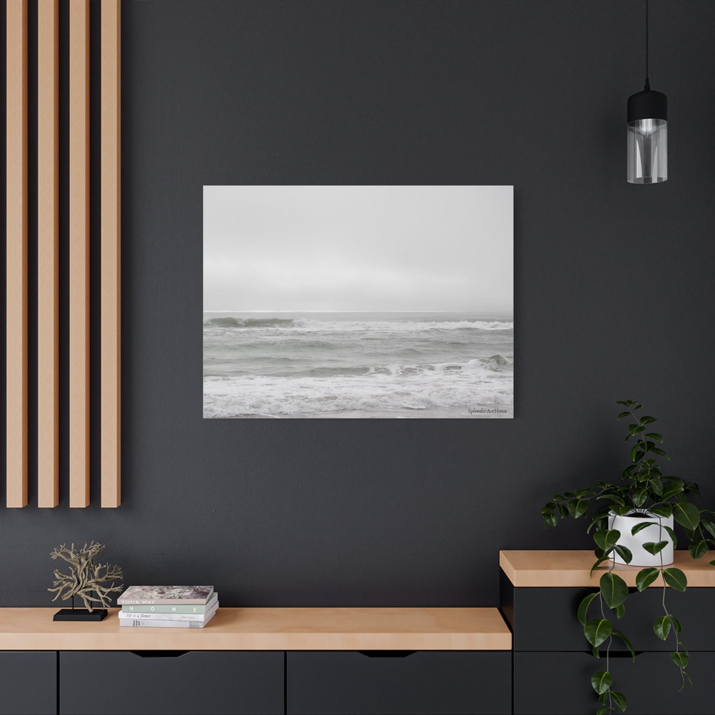 Ocean, Matte Canvas, Stretched, 1.25"