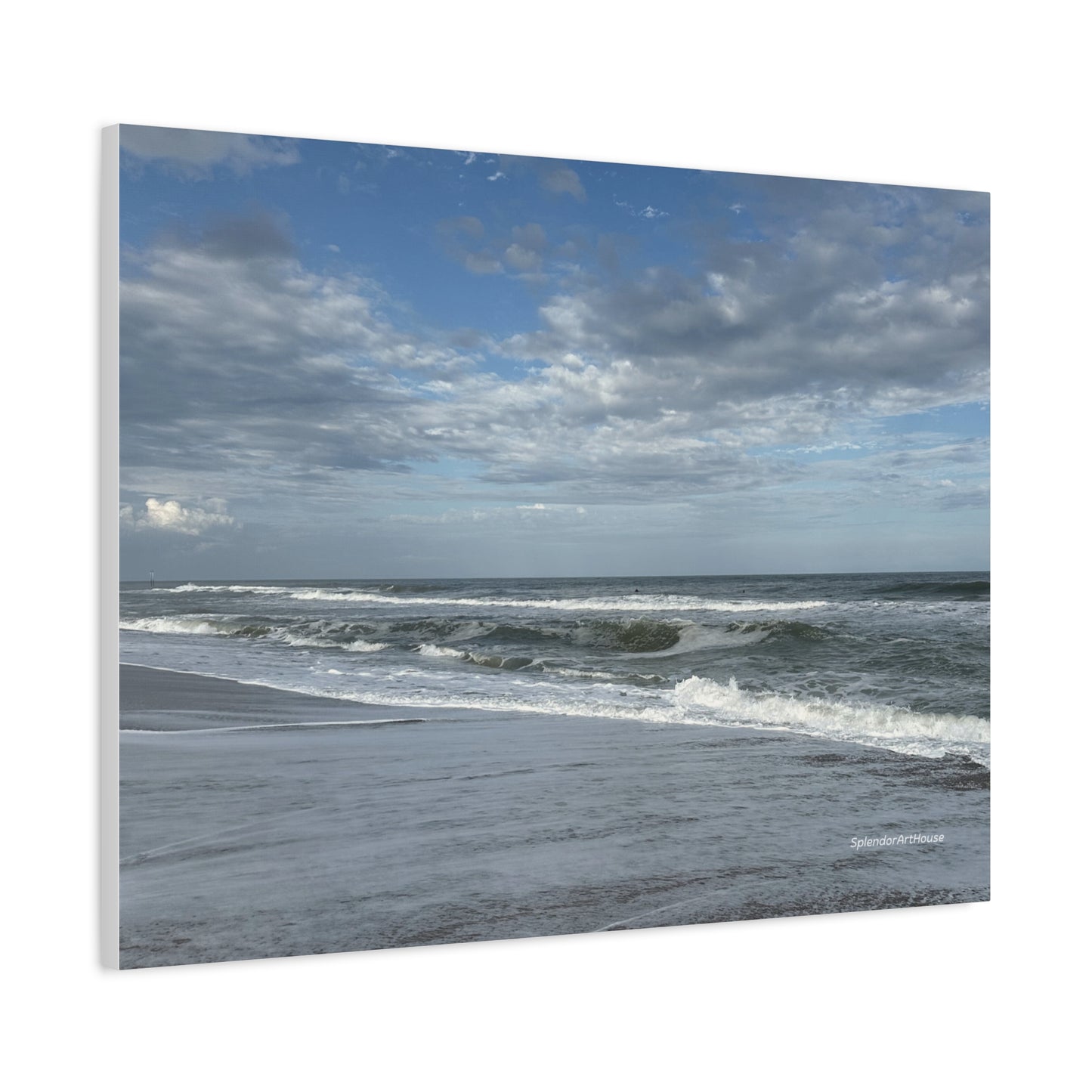 Ocean, Matte Canvas, Stretched, 1.25"