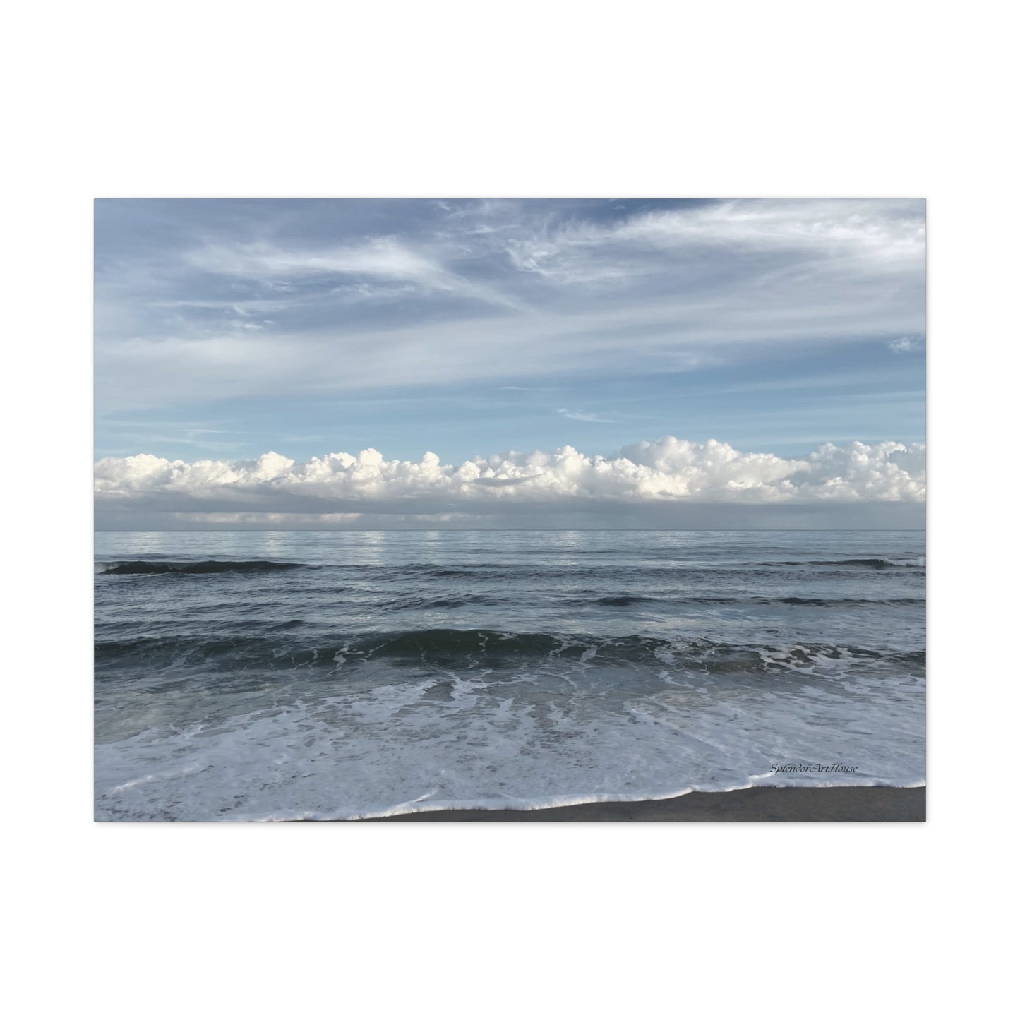 Ocean, Matte Canvas, Stretched, 1.25"
