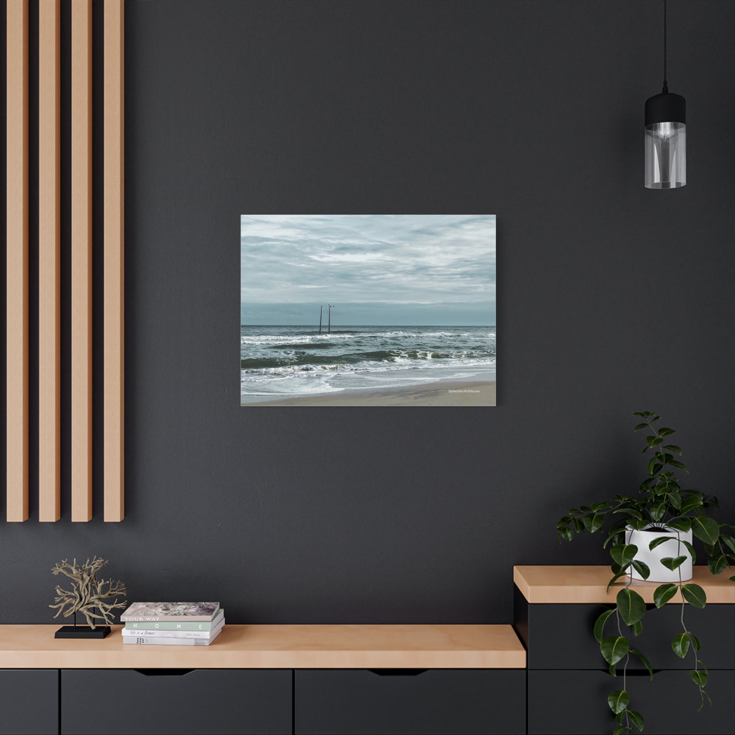 Ocean, Matte Canvas, Stretched, 1.25"