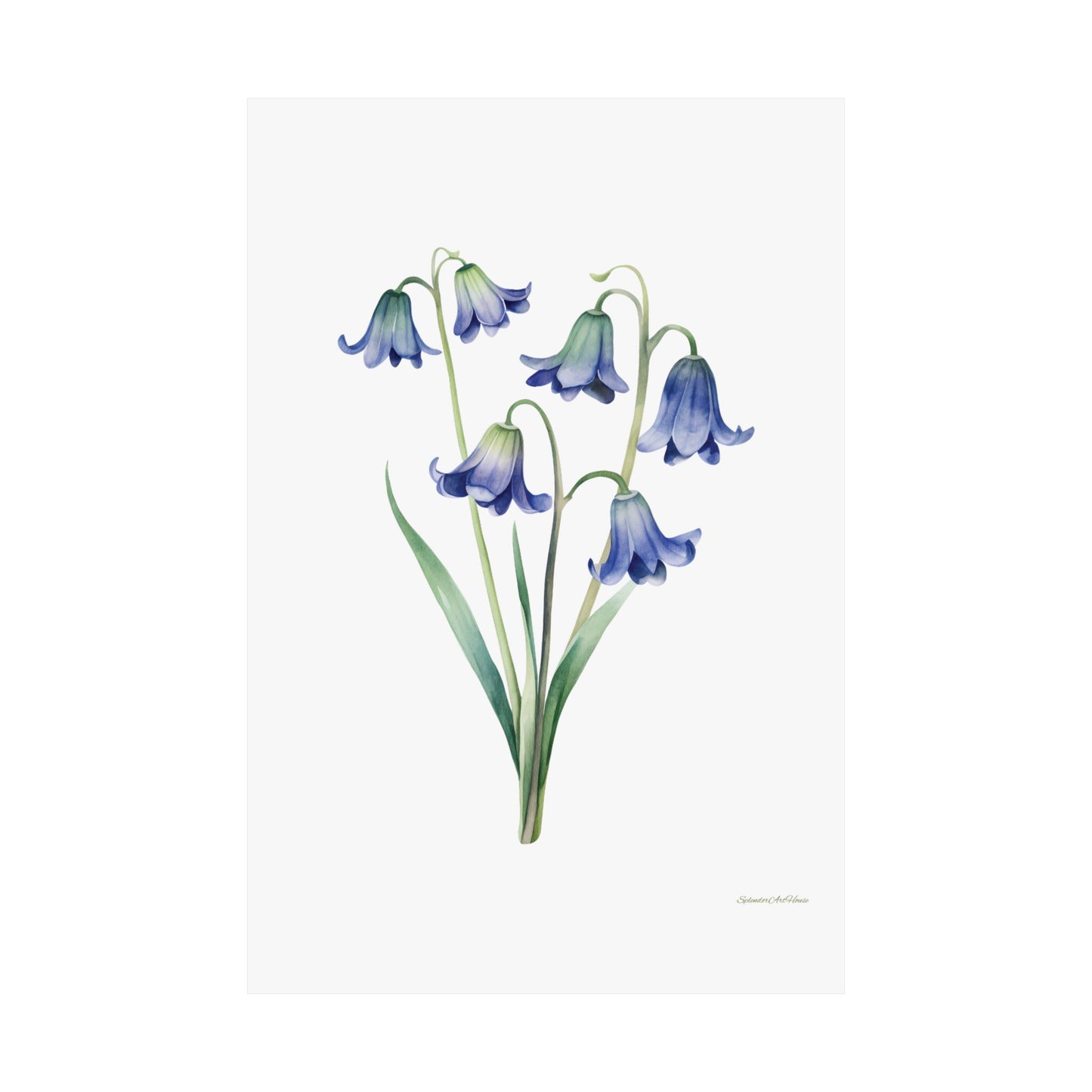 Floral, Matte Vertical Poster