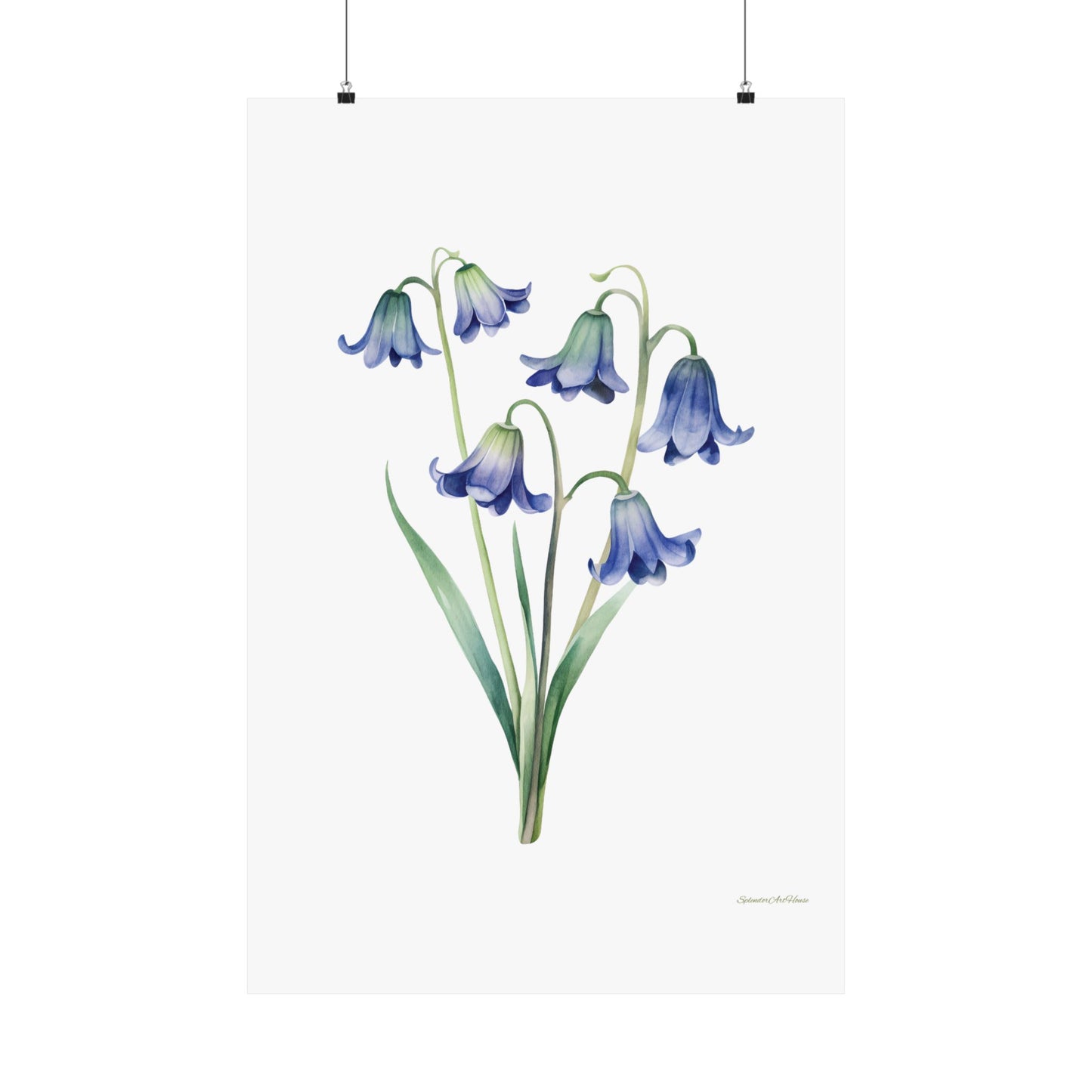 Floral, Matte Vertical Poster