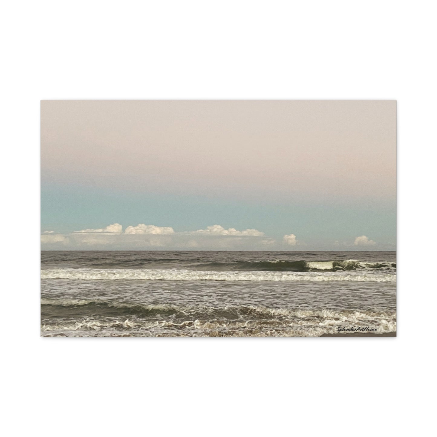 Ocean, Matte Canvas, Stretched, 1.25"