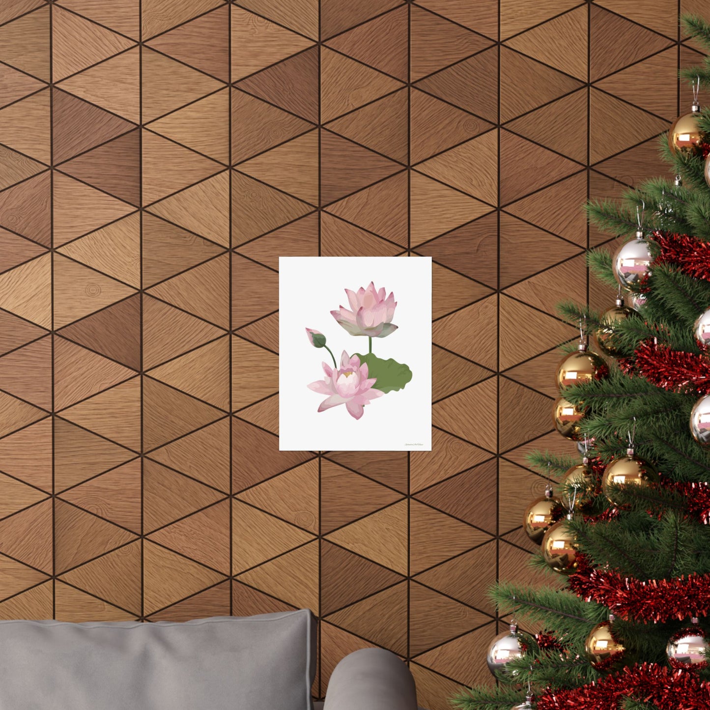 Floral, Matte Vertical Poster