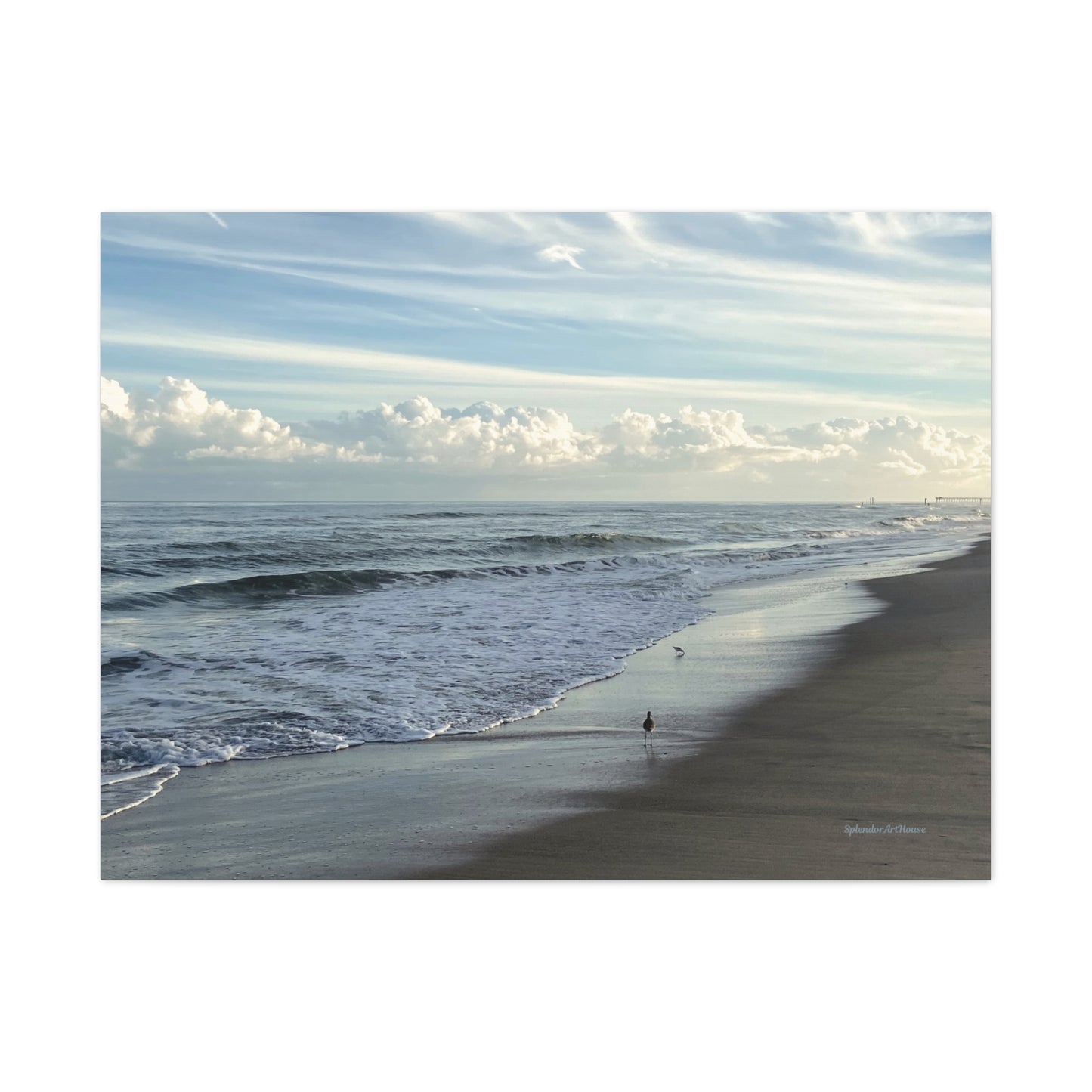 Ocean, Matte Canvas, Stretched, 1.25"
