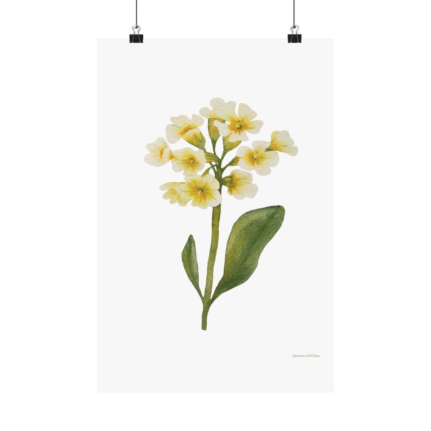 Floral, Matte Vertical Poster