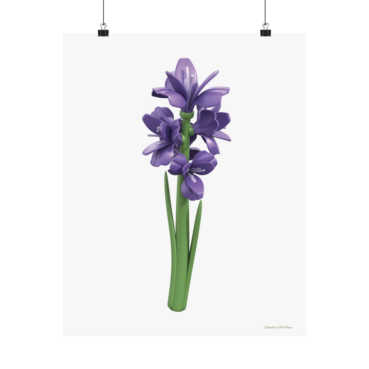 Floral, Matte Vertical Poster