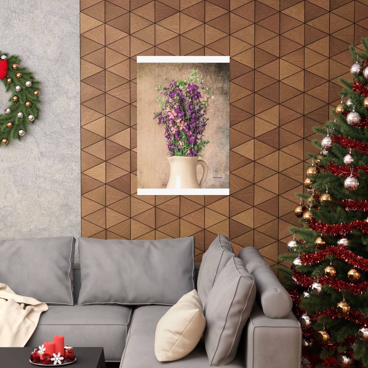 Floral, Matte Vertical Poster
