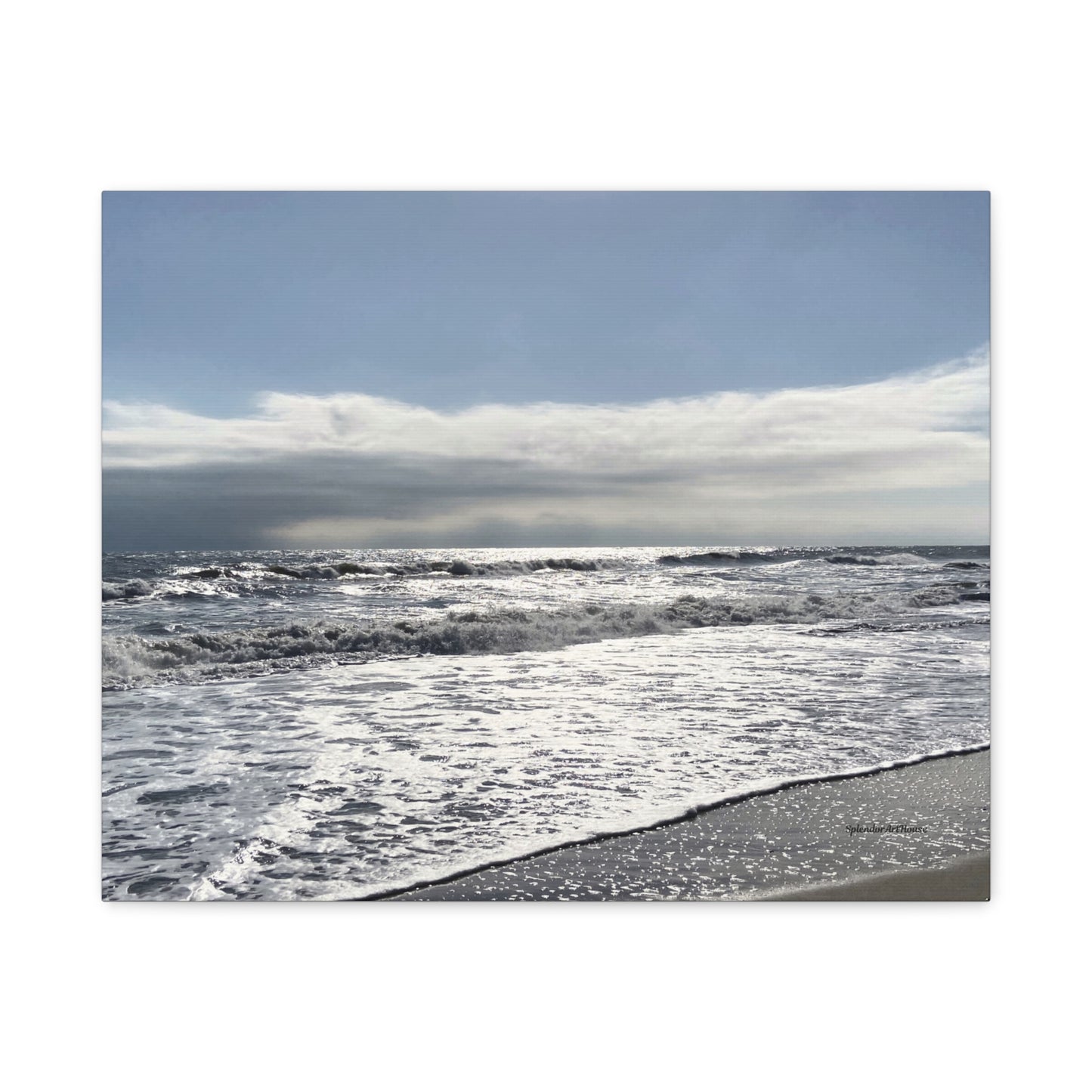 Ocean, Matte Canvas, Stretched, 1.25"