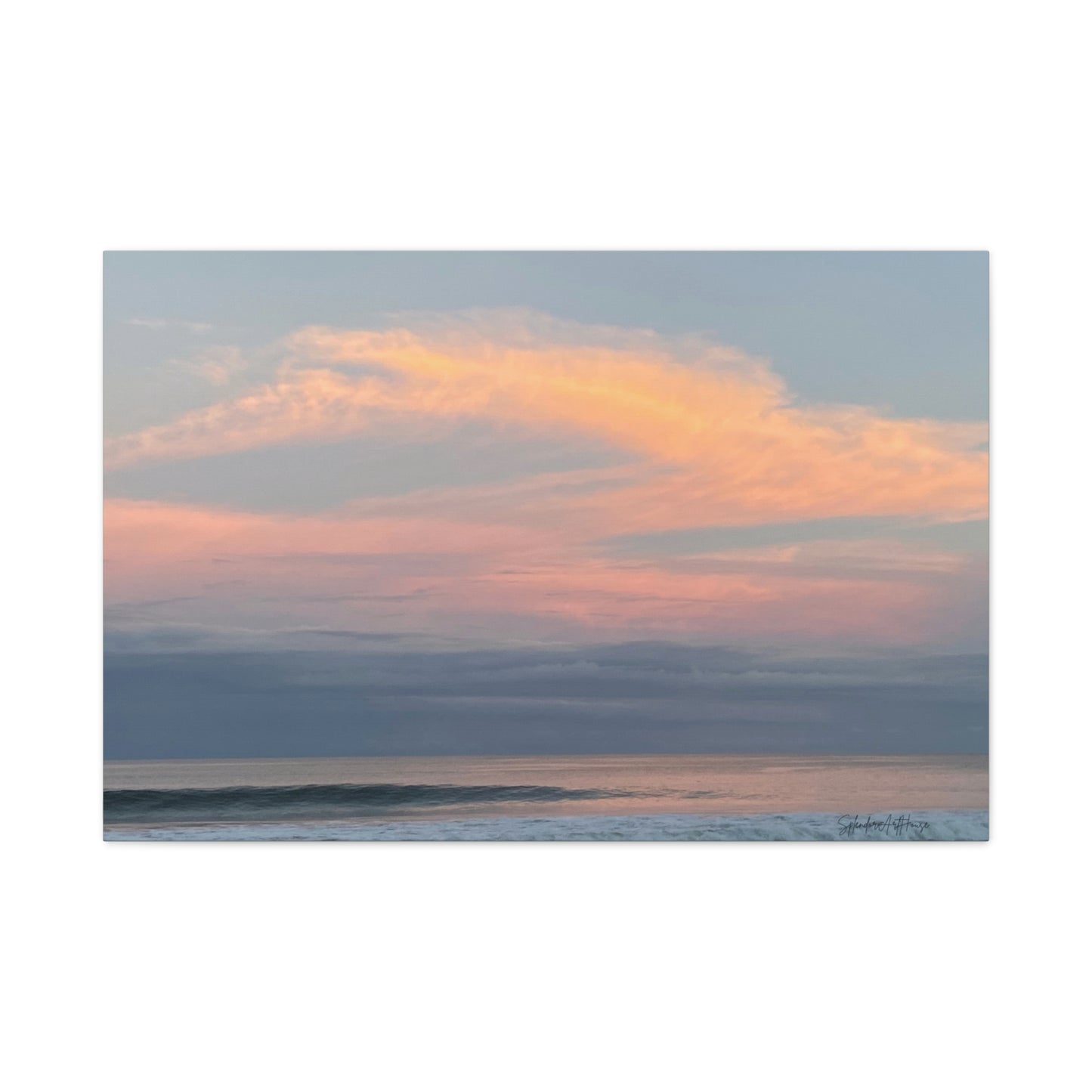 Ocean, Matte Canvas, Stretched, 1.25"
