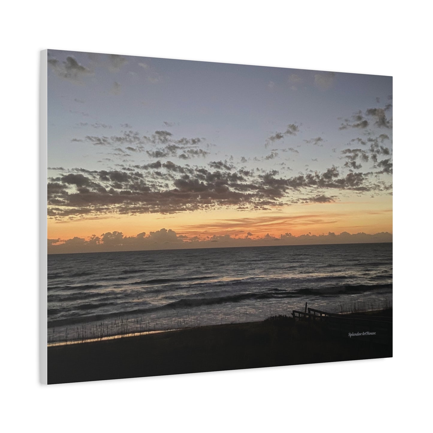 Ocean, Matte Canvas, Stretched, 1.25"