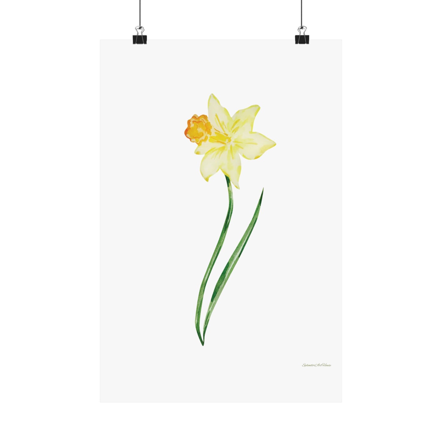 Floral, Matte Vertical Poster