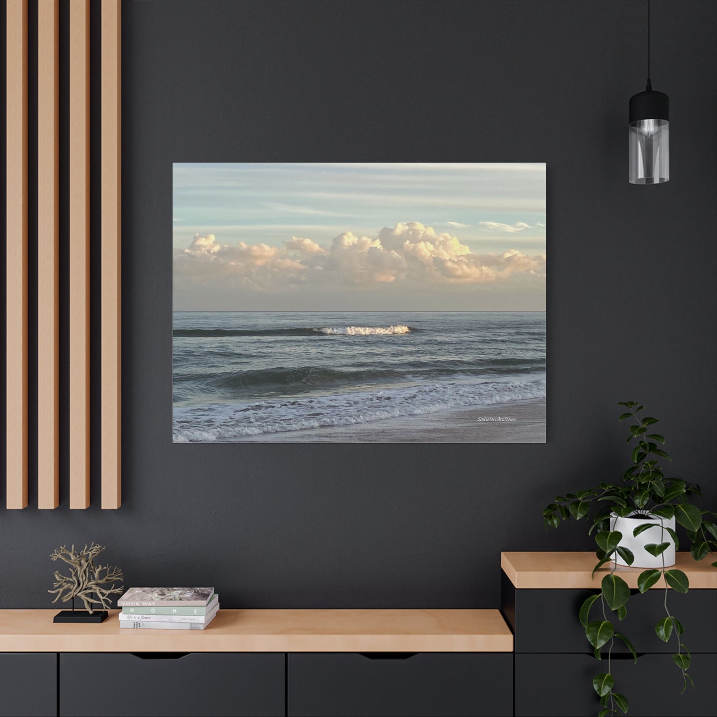 Ocean, Matte Canvas, Stretched, 1.25"