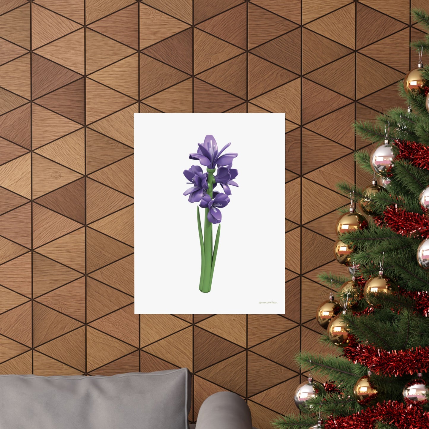 Floral, Matte Vertical Poster