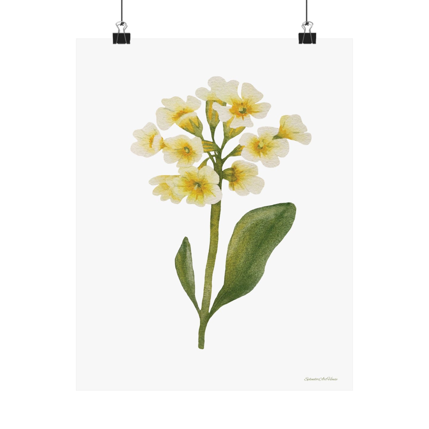 Floral, Matte Vertical Poster