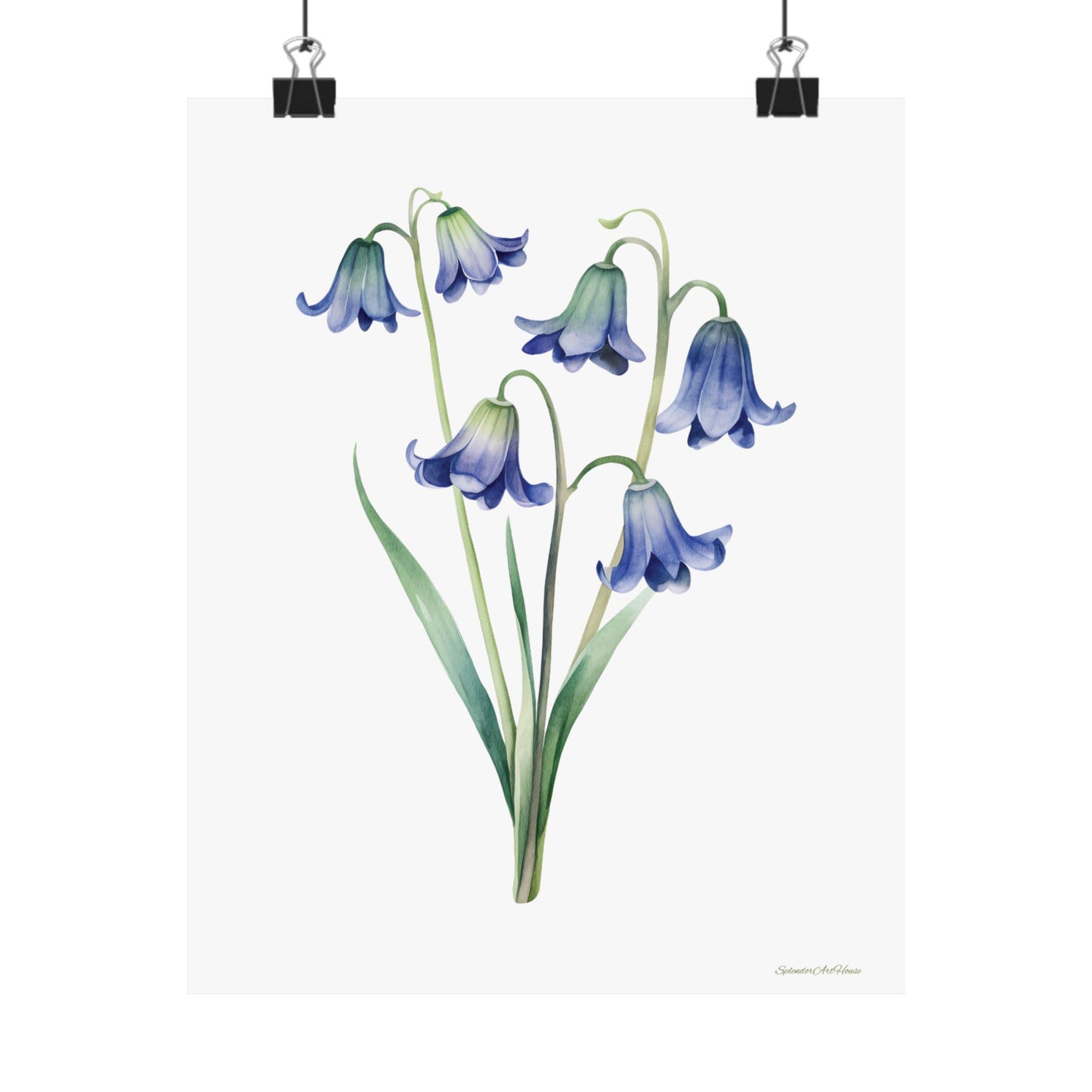 Floral, Matte Vertical Poster