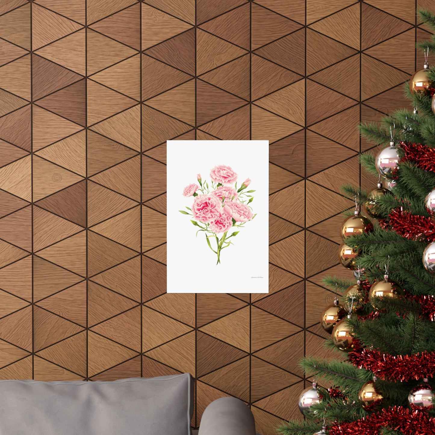 Floral, Matte Vertical Poster