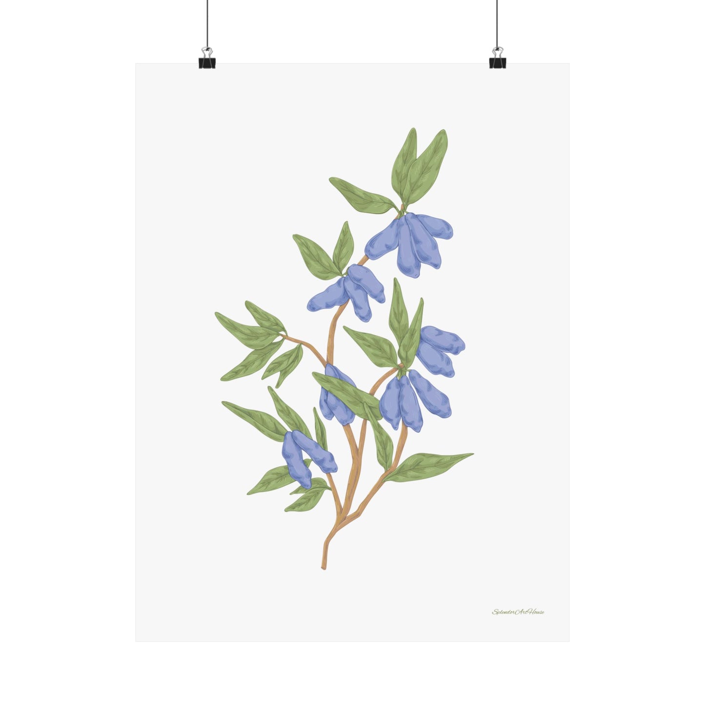 Floral, Matte Vertical Poster