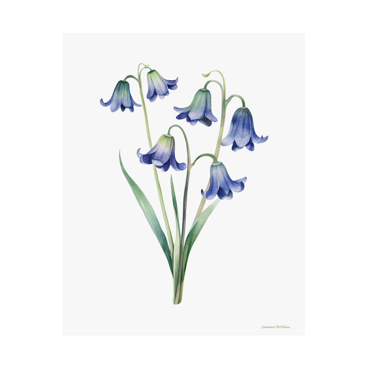 Floral, Matte Vertical Poster