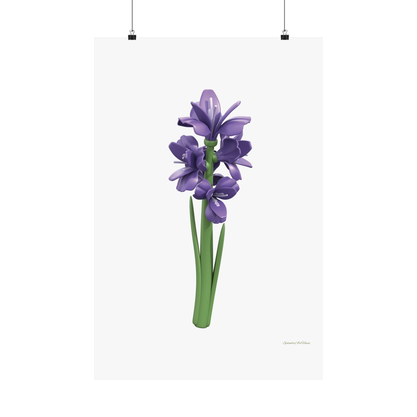 Floral, Matte Vertical Poster