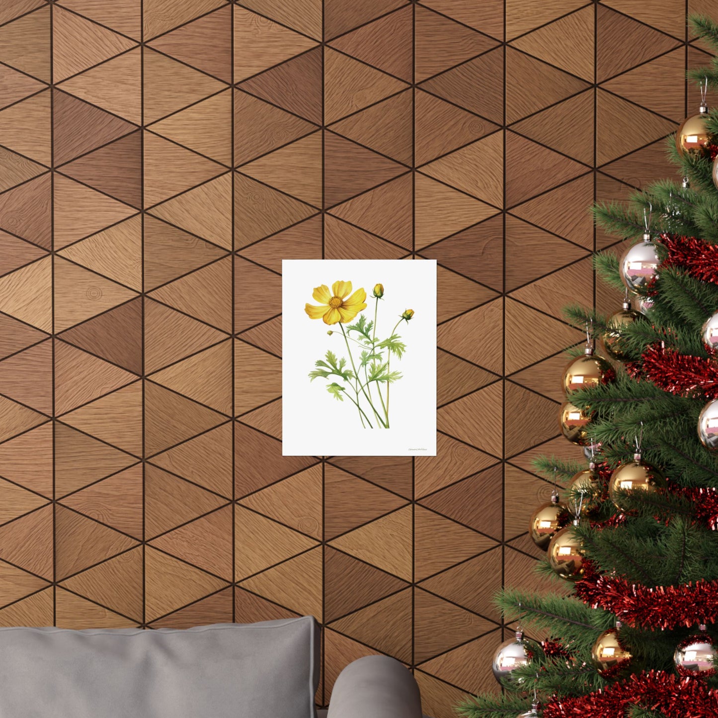 Floral, Matte Vertical Poster