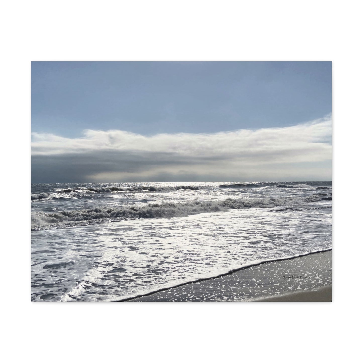 Ocean, Matte Canvas, Stretched, 1.25"