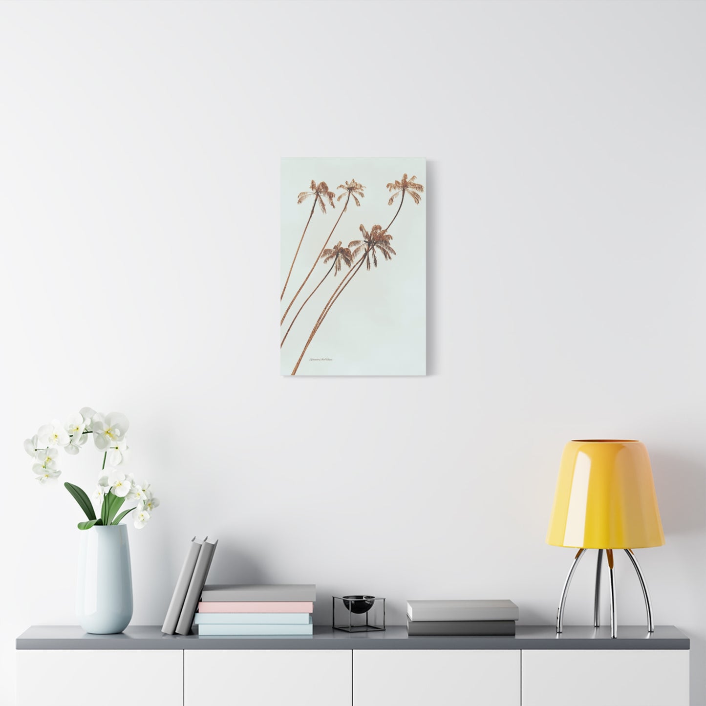 Palm Tree, Matte Canvas, Stretched, 1.25"