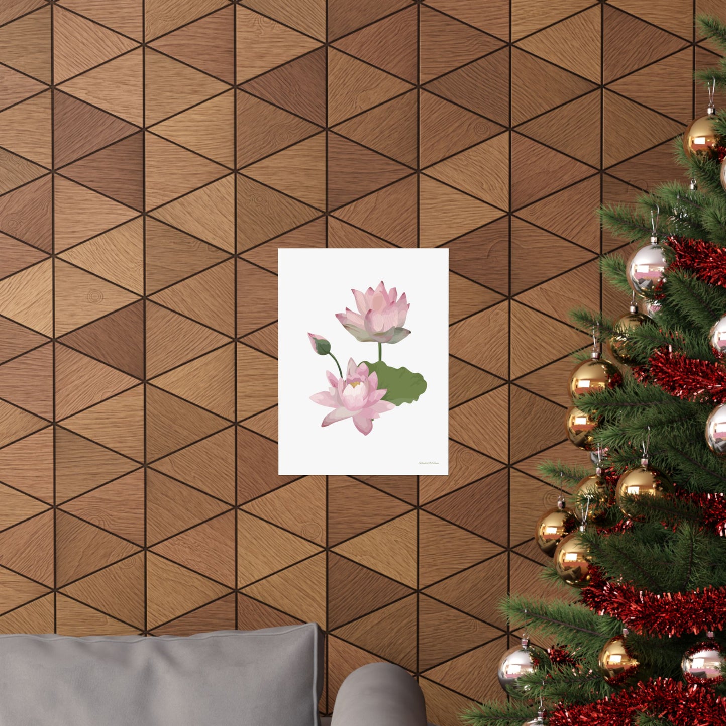 Floral, Matte Vertical Poster