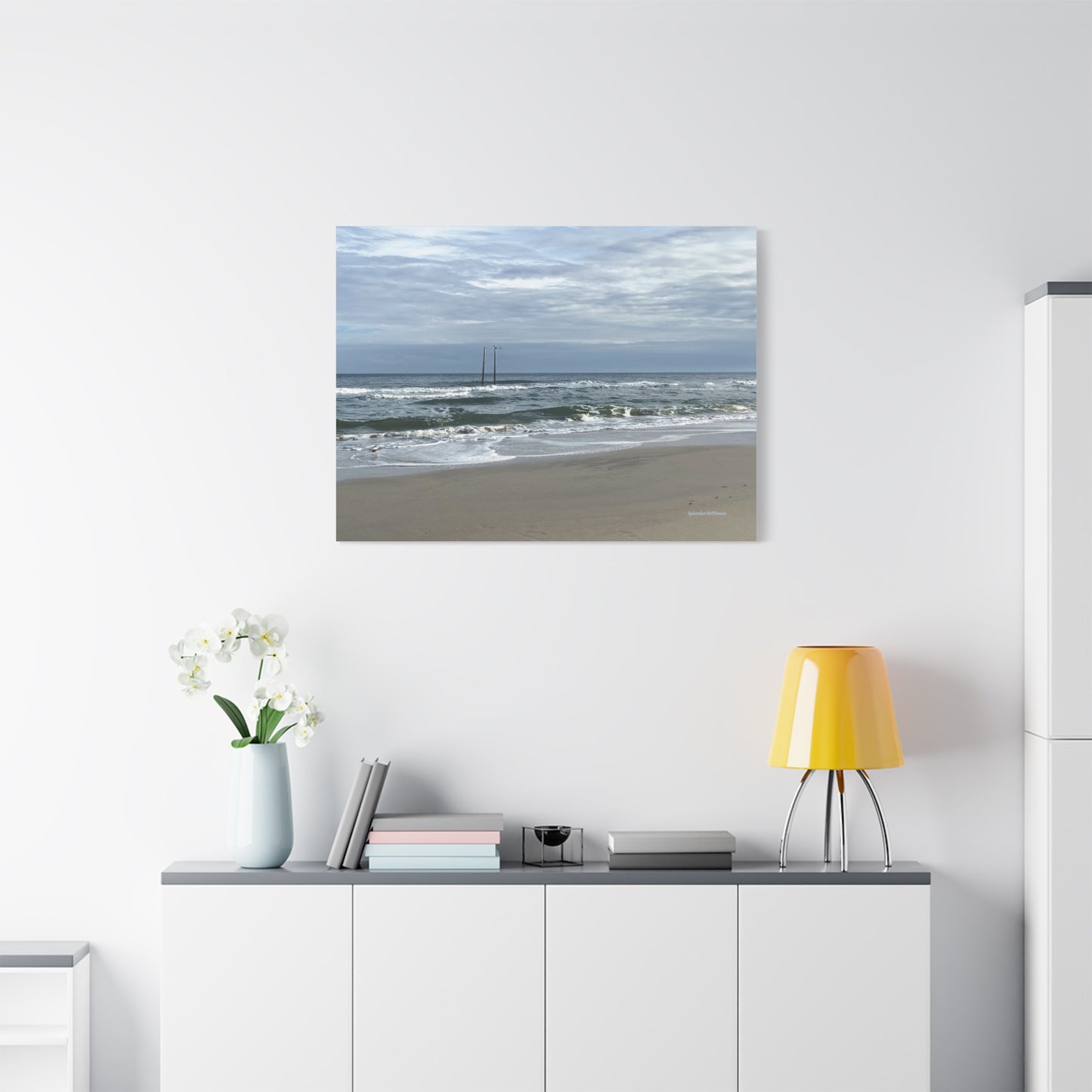 Ocean, Matte Canvas, Stretched, 1.25"