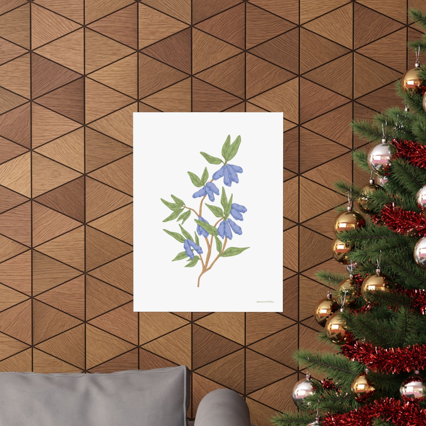 Floral, Matte Vertical Poster