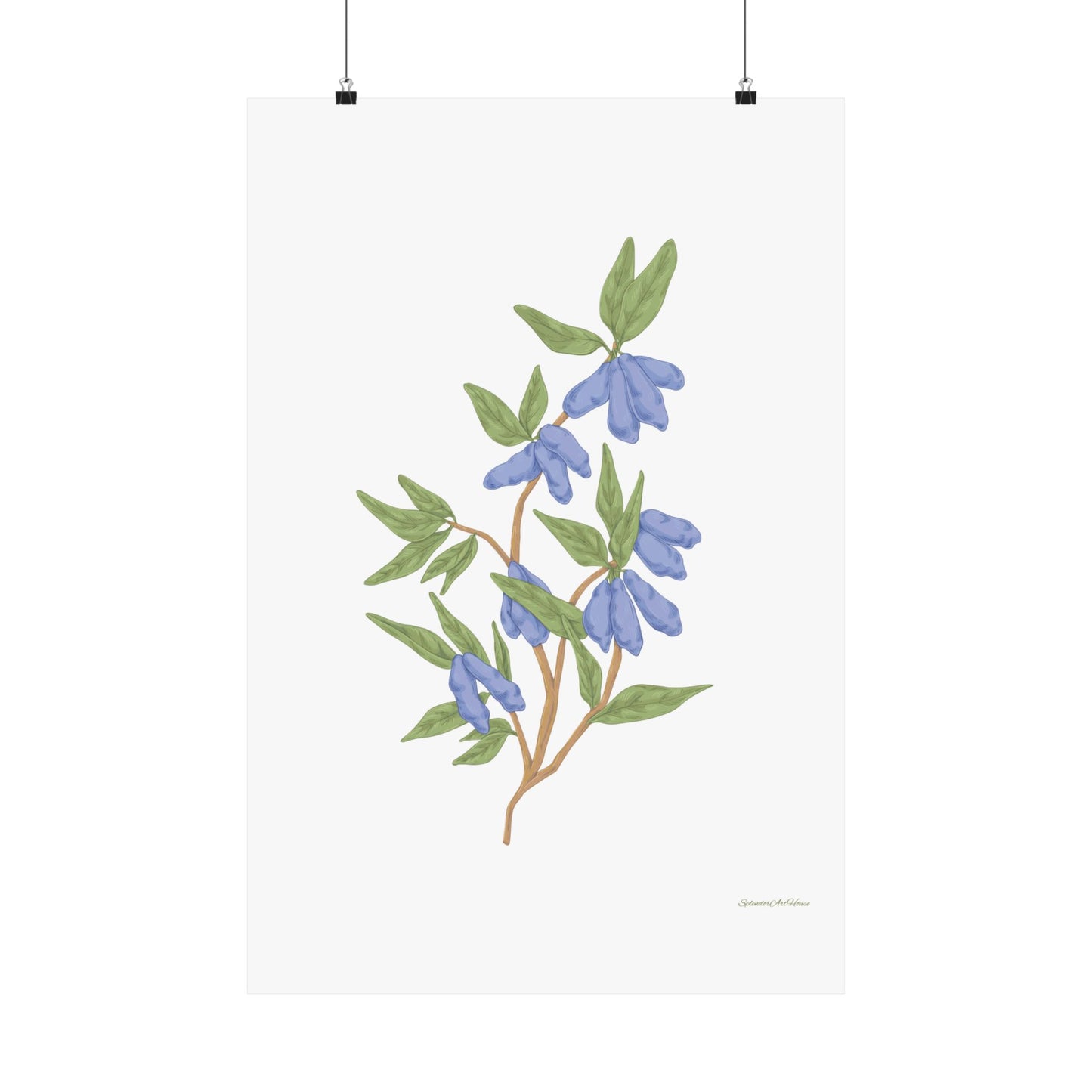 Floral, Matte Vertical Poster