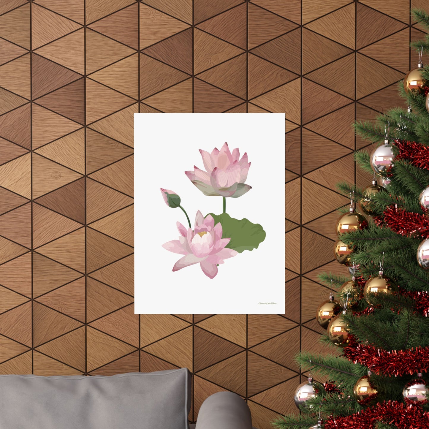 Floral, Matte Vertical Poster