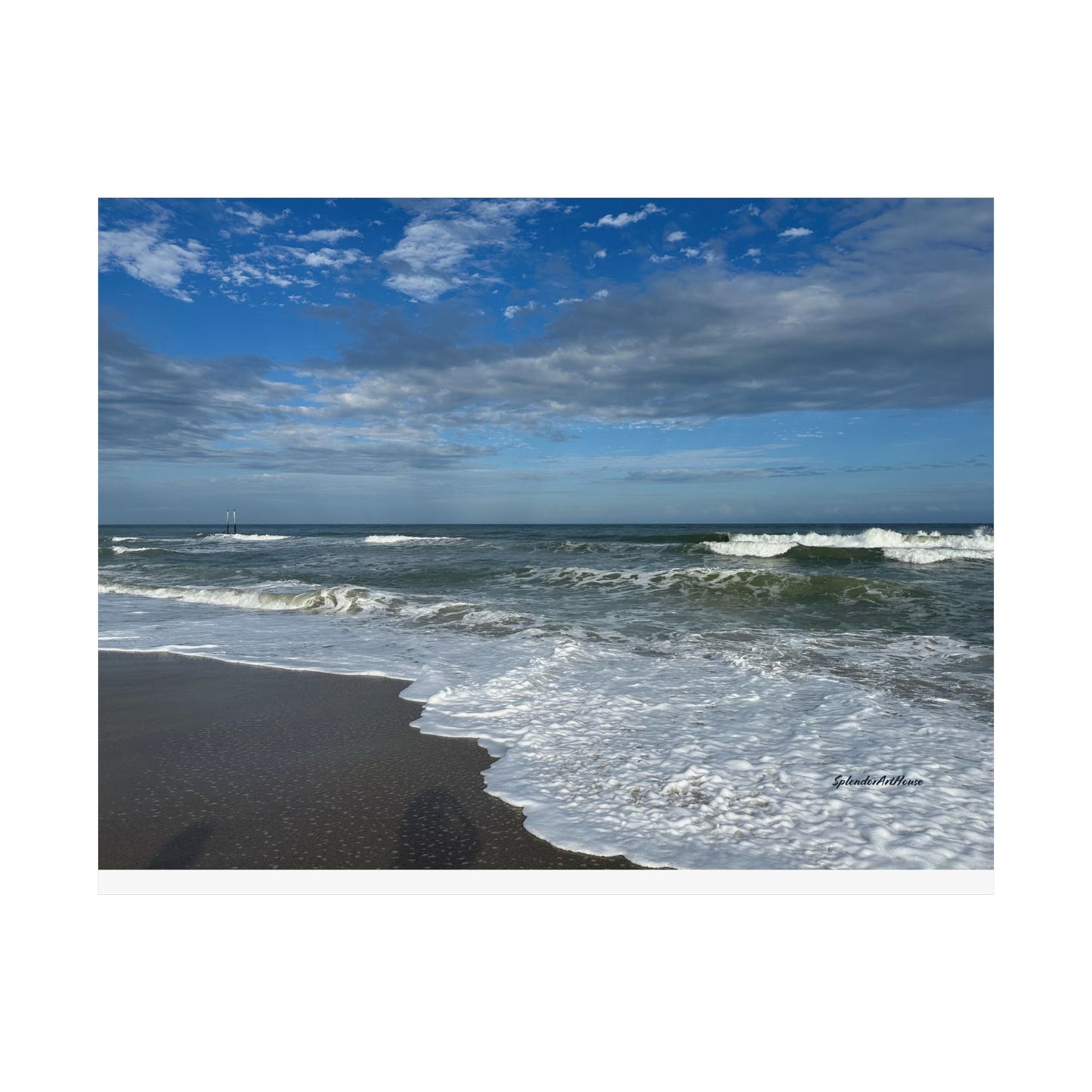 Ocean, Matte Horizontal Poster