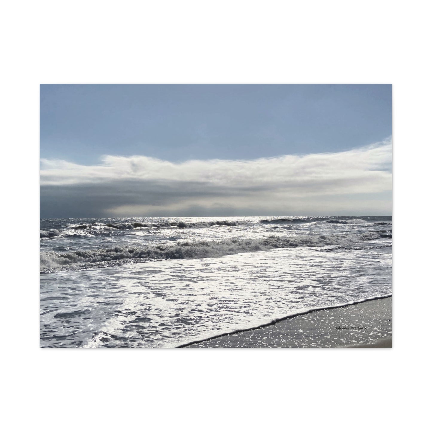 Ocean, Matte Canvas, Stretched, 1.25"