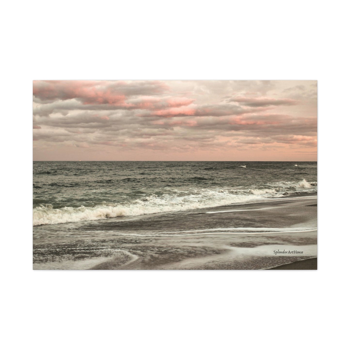 Ocean, Matte Canvas, Stretched, 1.25"