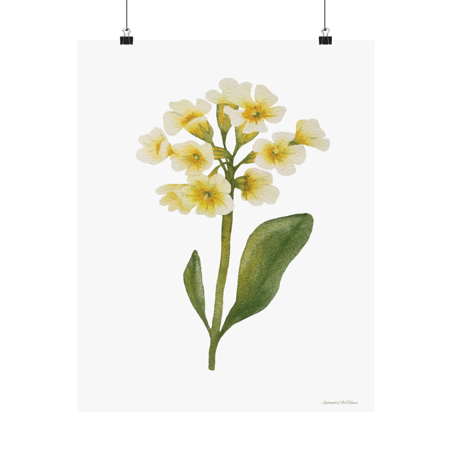 Floral, Matte Vertical Poster