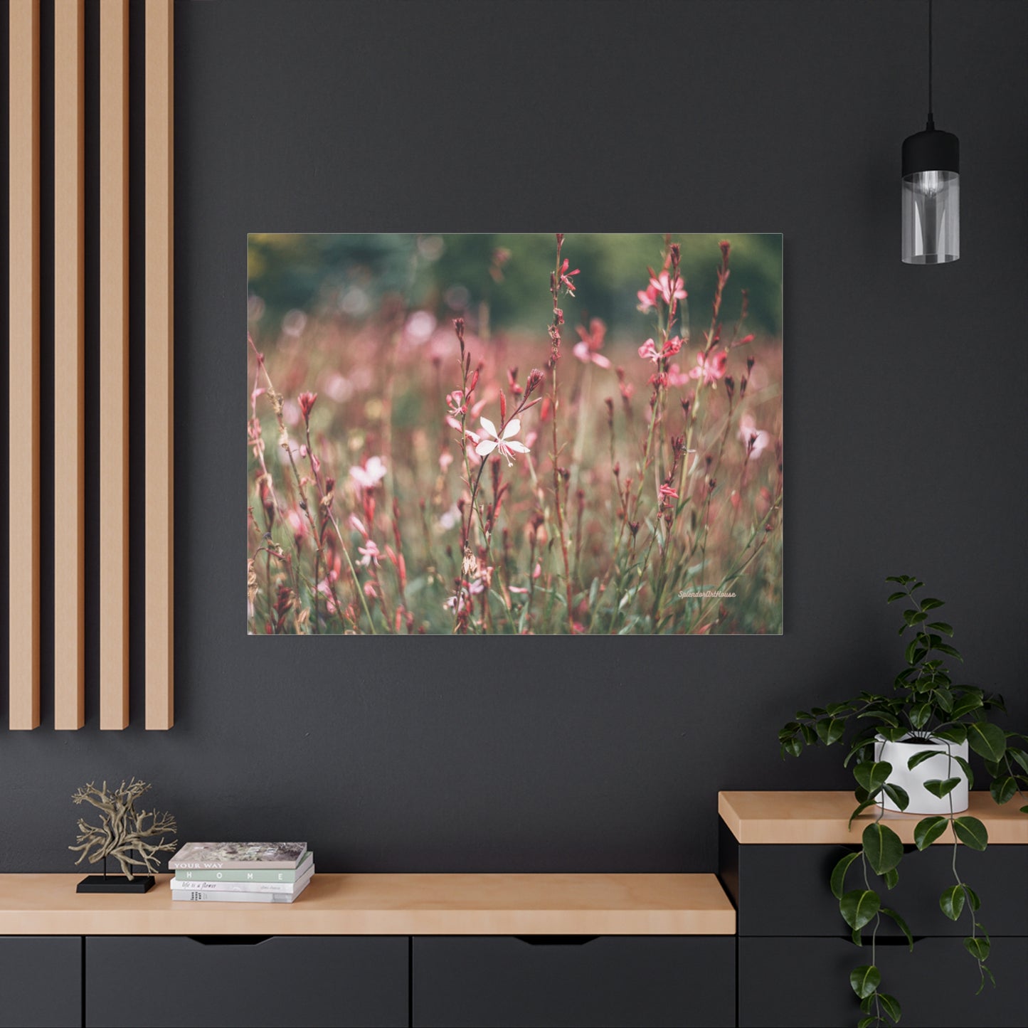 Floral, Matte Canvas, Stretched, 1.25"
