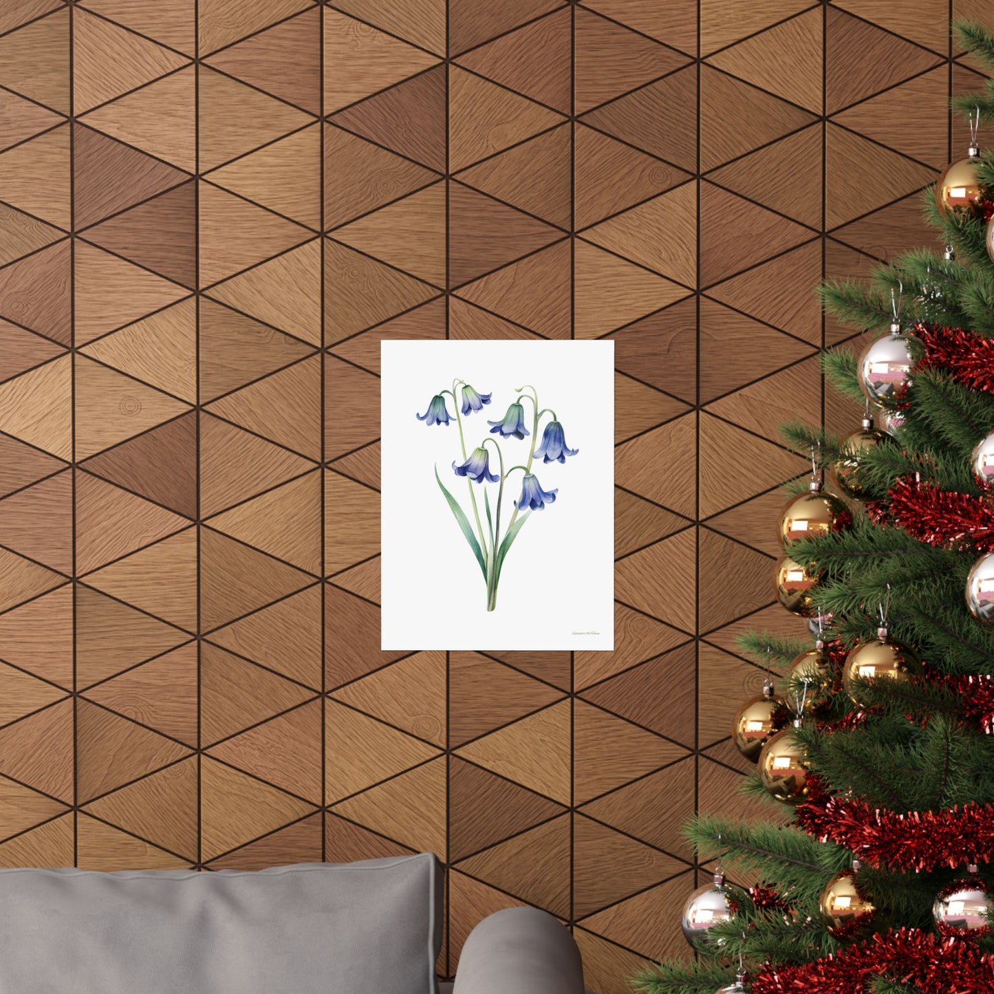 Floral, Matte Vertical Poster