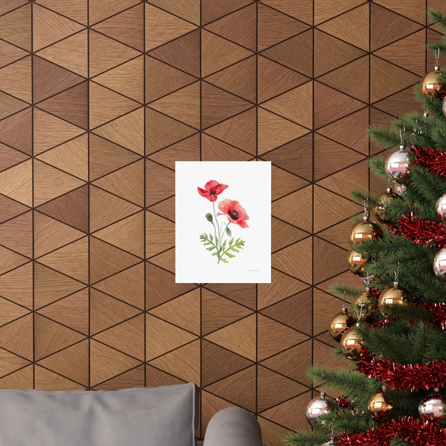 Floral, Matte Vertical Poster