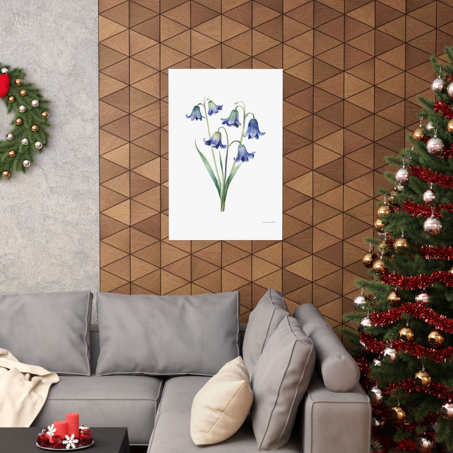 Floral, Matte Vertical Poster