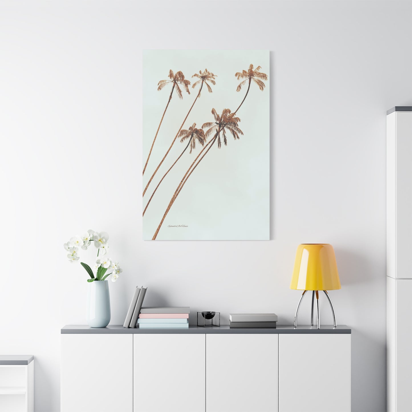Palm Tree, Matte Canvas, Stretched, 1.25"