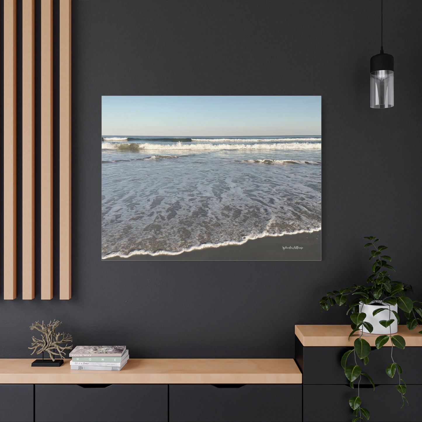 Ocean, Matte Canvas, Stretched, 1.25"