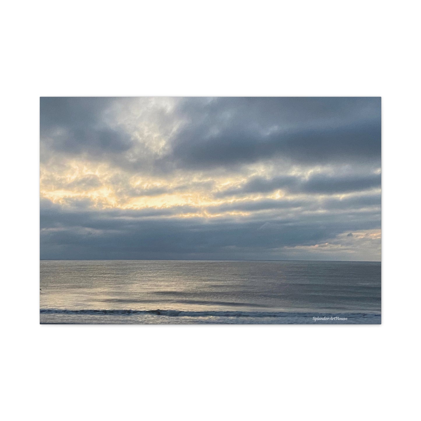 Ocean, Matte Canvas, Stretched, 1.25"
