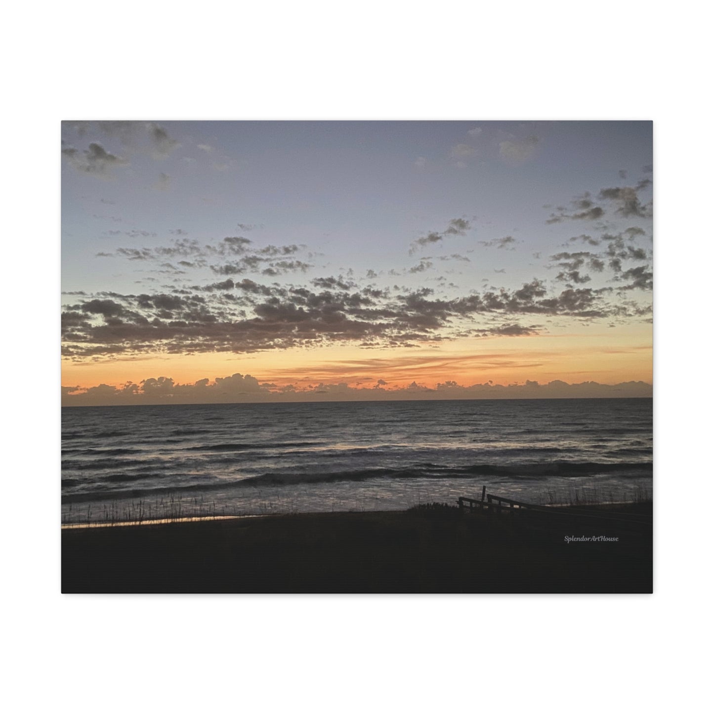 Ocean, Matte Canvas, Stretched, 1.25"