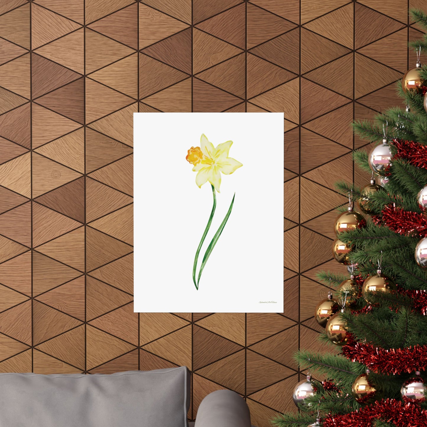 Floral, Matte Vertical Poster