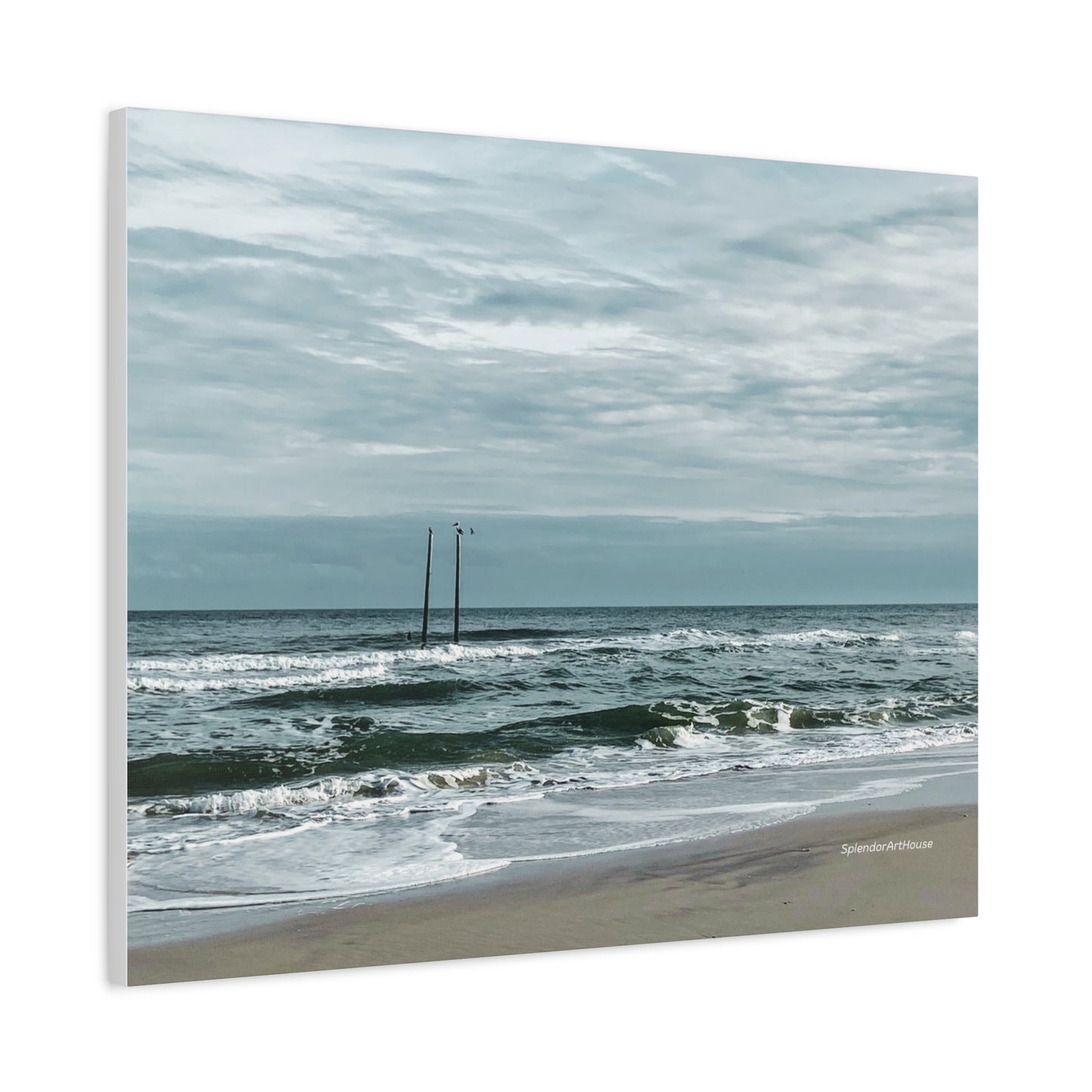 Ocean, Matte Canvas, Stretched, 1.25"