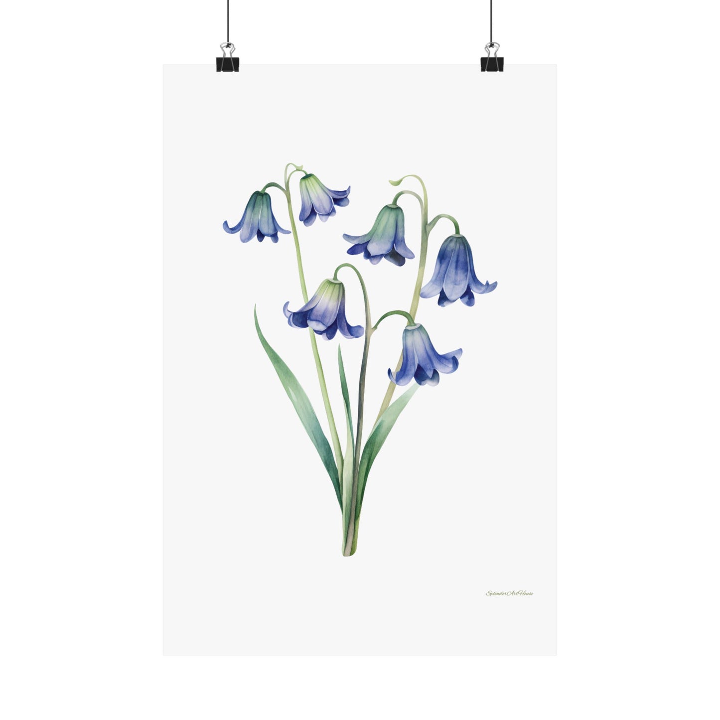 Floral, Matte Vertical Poster