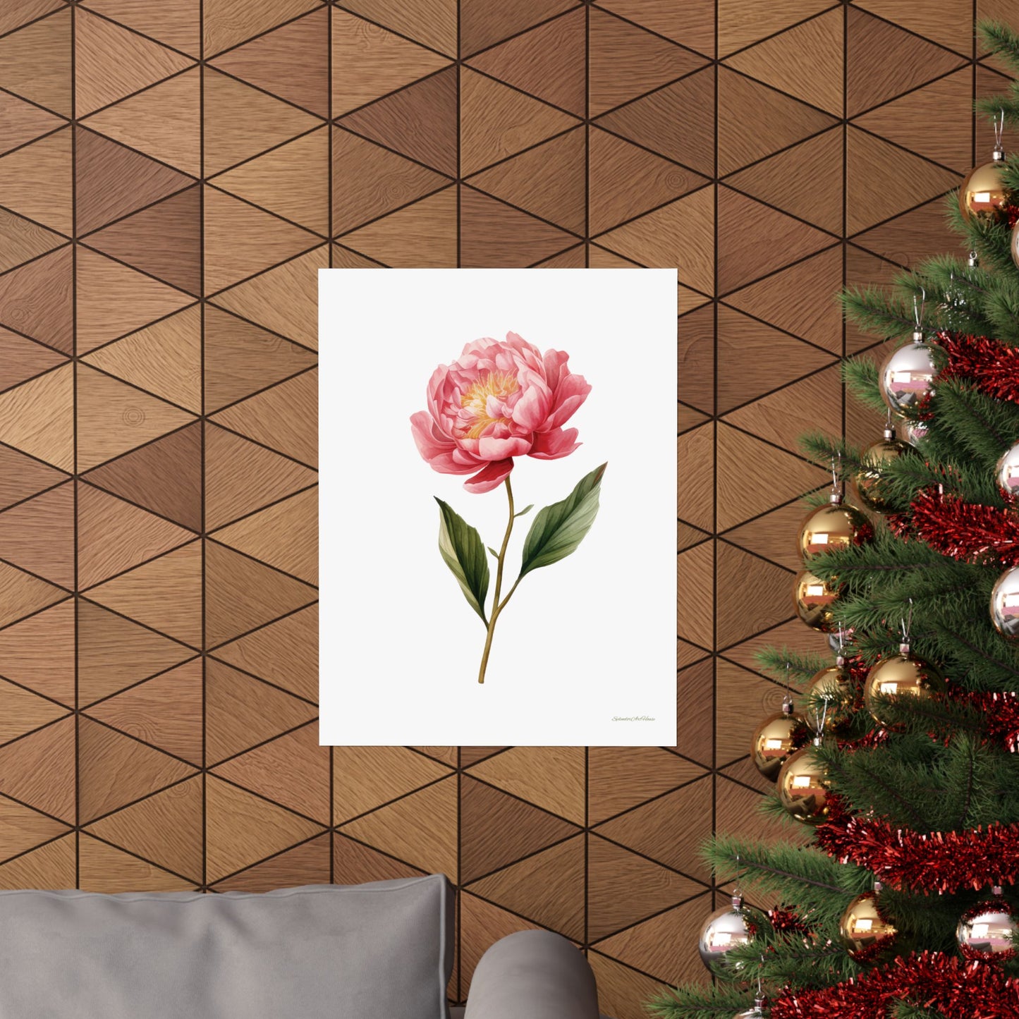 Floral, Matte Vertical Poster