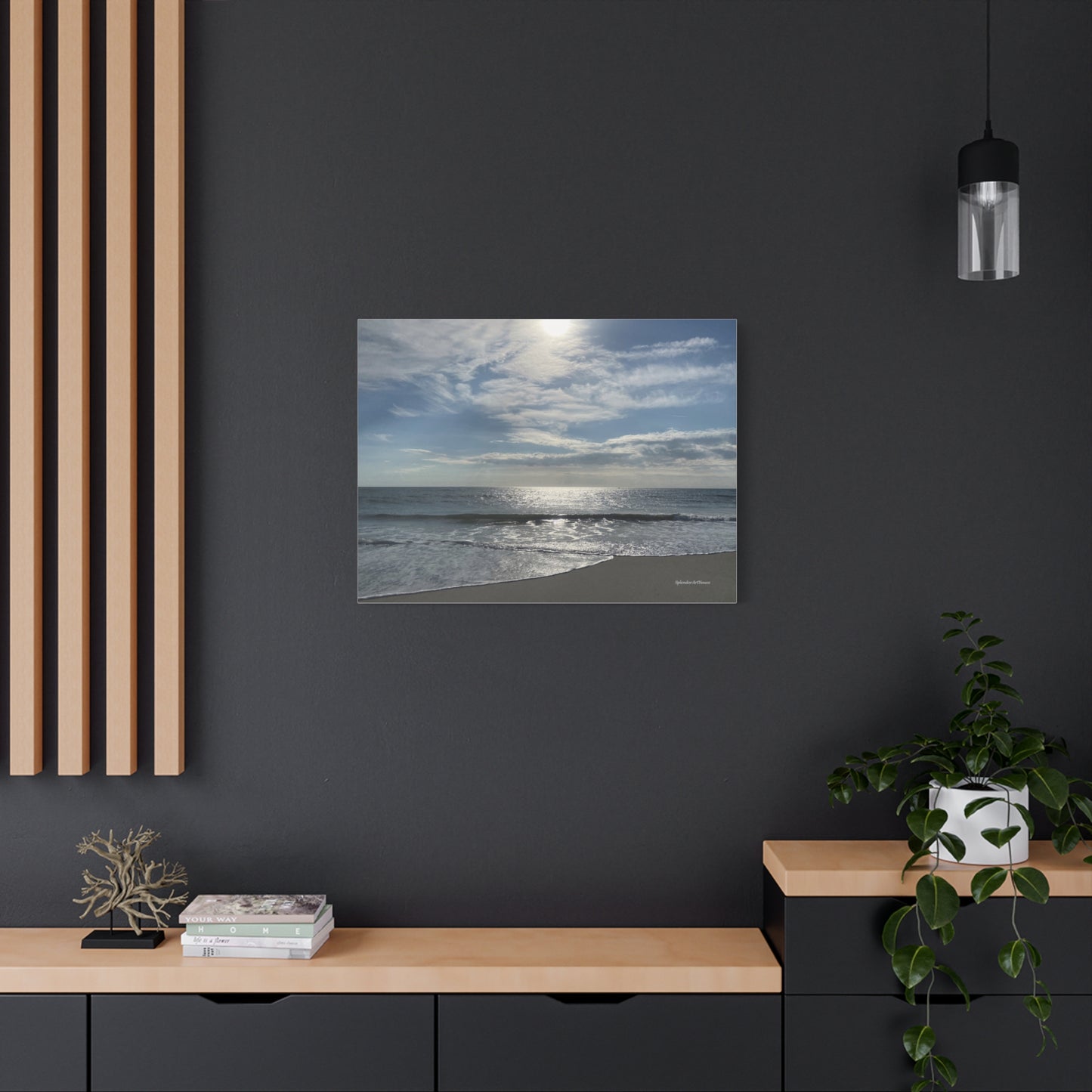 Ocean, Matte Canvas, Stretched, 1.25"
